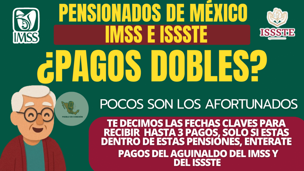 Pensión ISSSTE NOVIEMBRE 2025: Fecha Exacta de Depósito y Primera Parte del Aguinaldo.