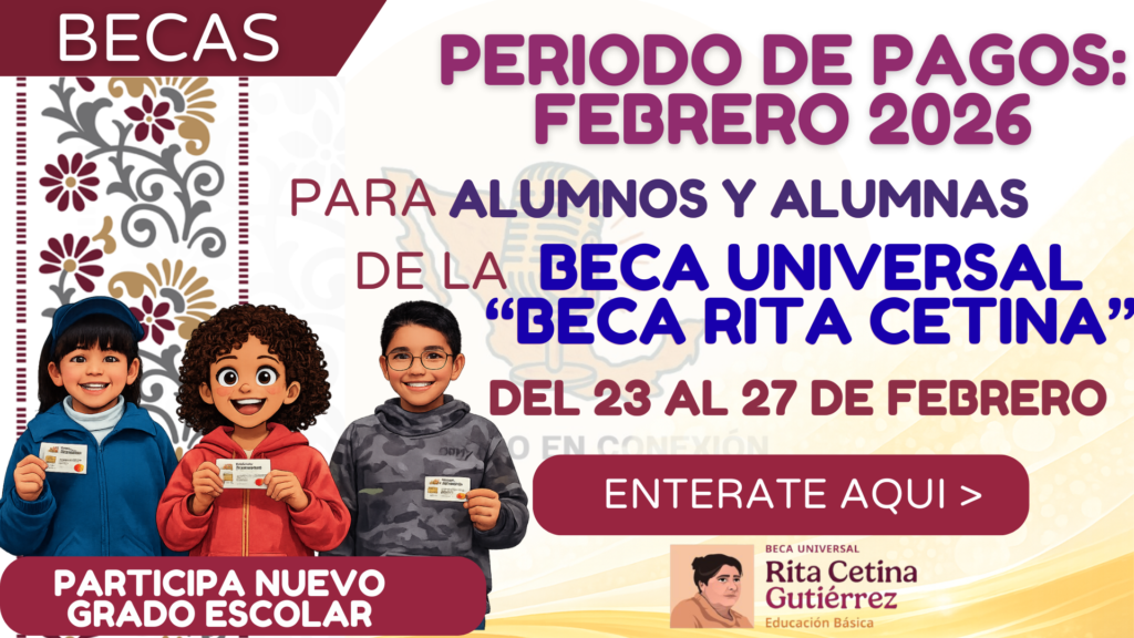 calendario Rita Cetina 2026